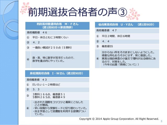 1405公立高校入試説明会 補足資料