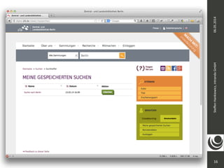 Steffen 
Hankiewicz, 
intranda 
GmbH 
16 
06.05.2014 
 