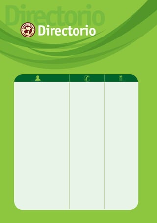 60
DirectorioDirectorio
 