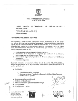 Acuerdo_2014_Unificacion de Medio de Pago