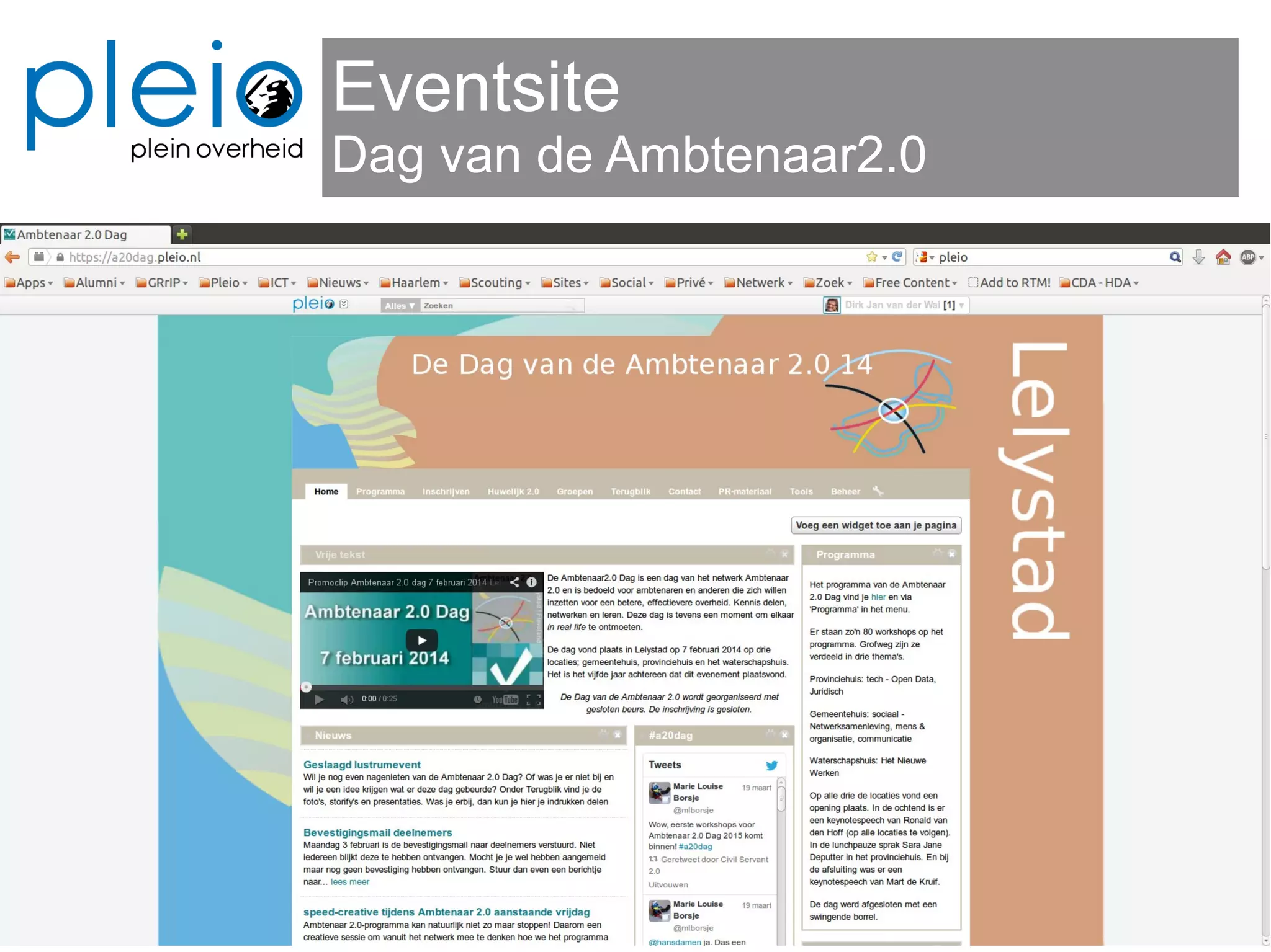 Eventsite
Dag van de Ambtenaar2.0
