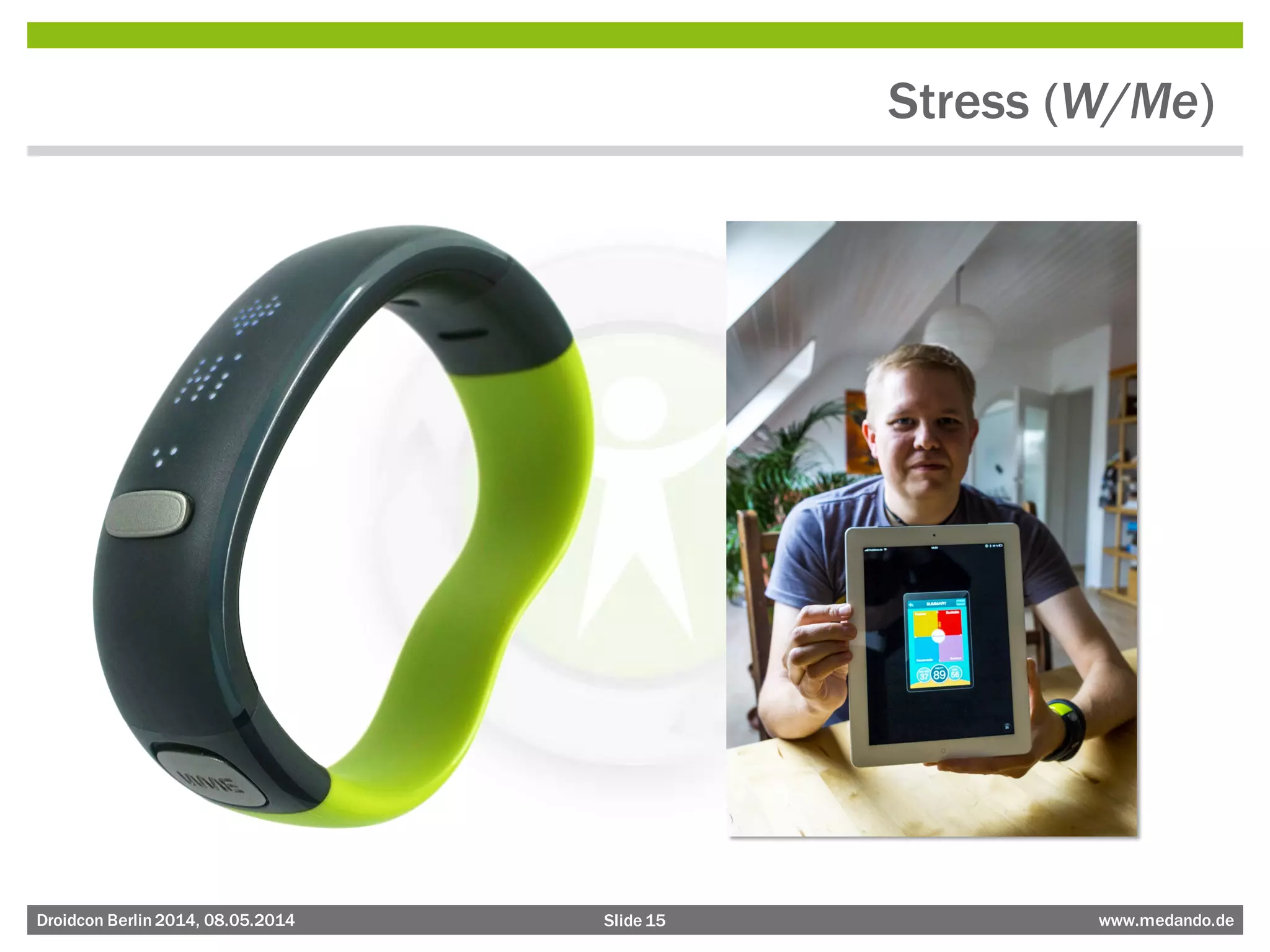 Slide 15 www.medando.deDroidcon Berlin2014, 08.05.2014
Stress (W/Me)
 