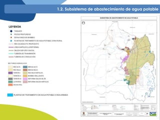 1.2. Subsistema de abastecimiento de agua potable
 