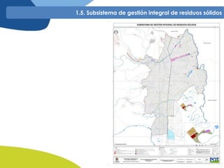 1.5. Subsistema de gestión integral de residuos sólidos
 
