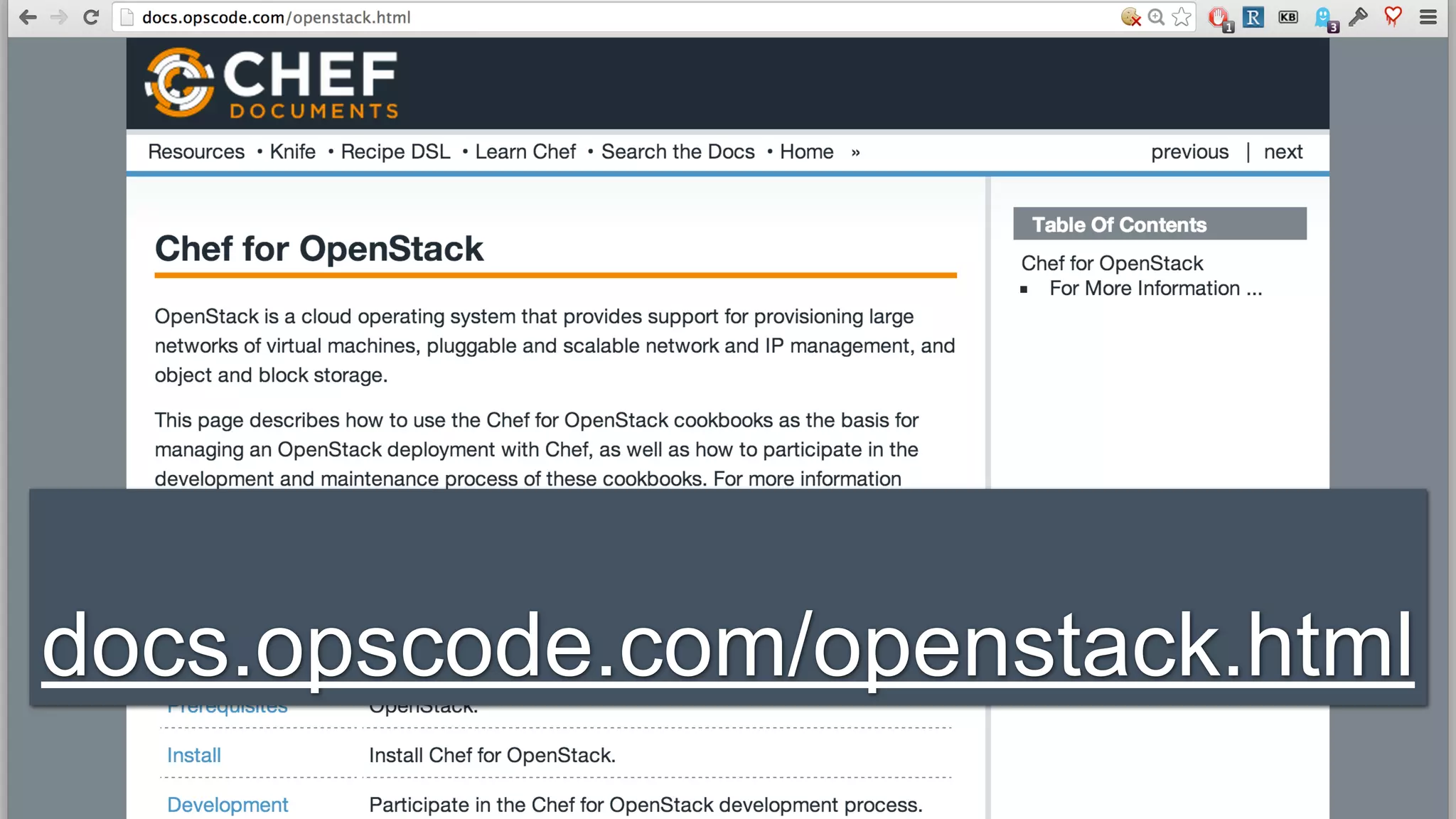 docs.opscode.com/openstack.html
 