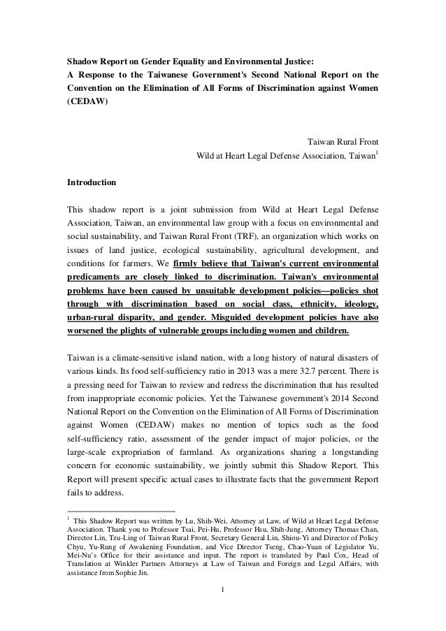 Shadow Report What Is A Shadow Report? – Using Shadow Reports for Advocacy – ANTOI