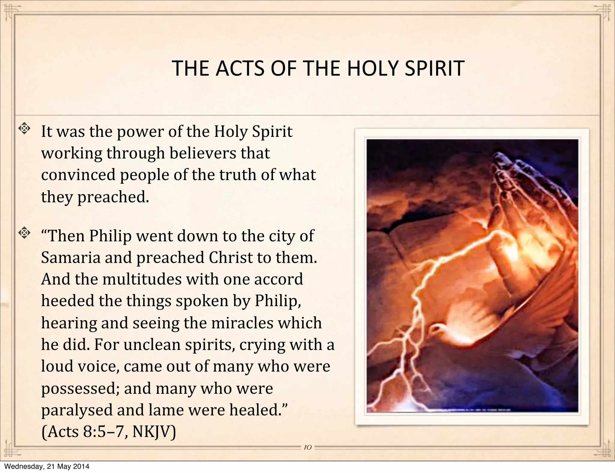 Jesus and the Holy Spirit | PDF