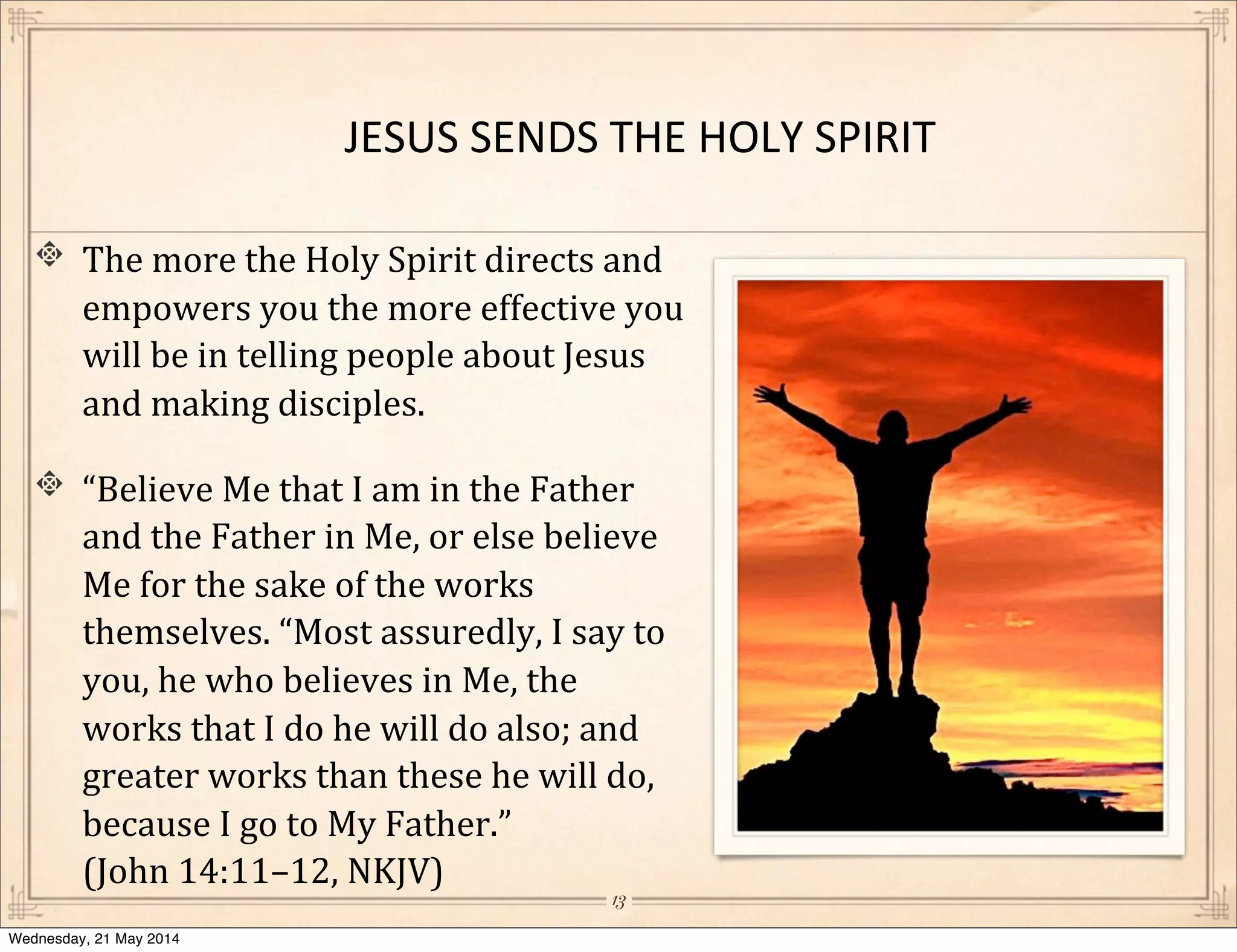 Jesus and the Holy Spirit | PDF