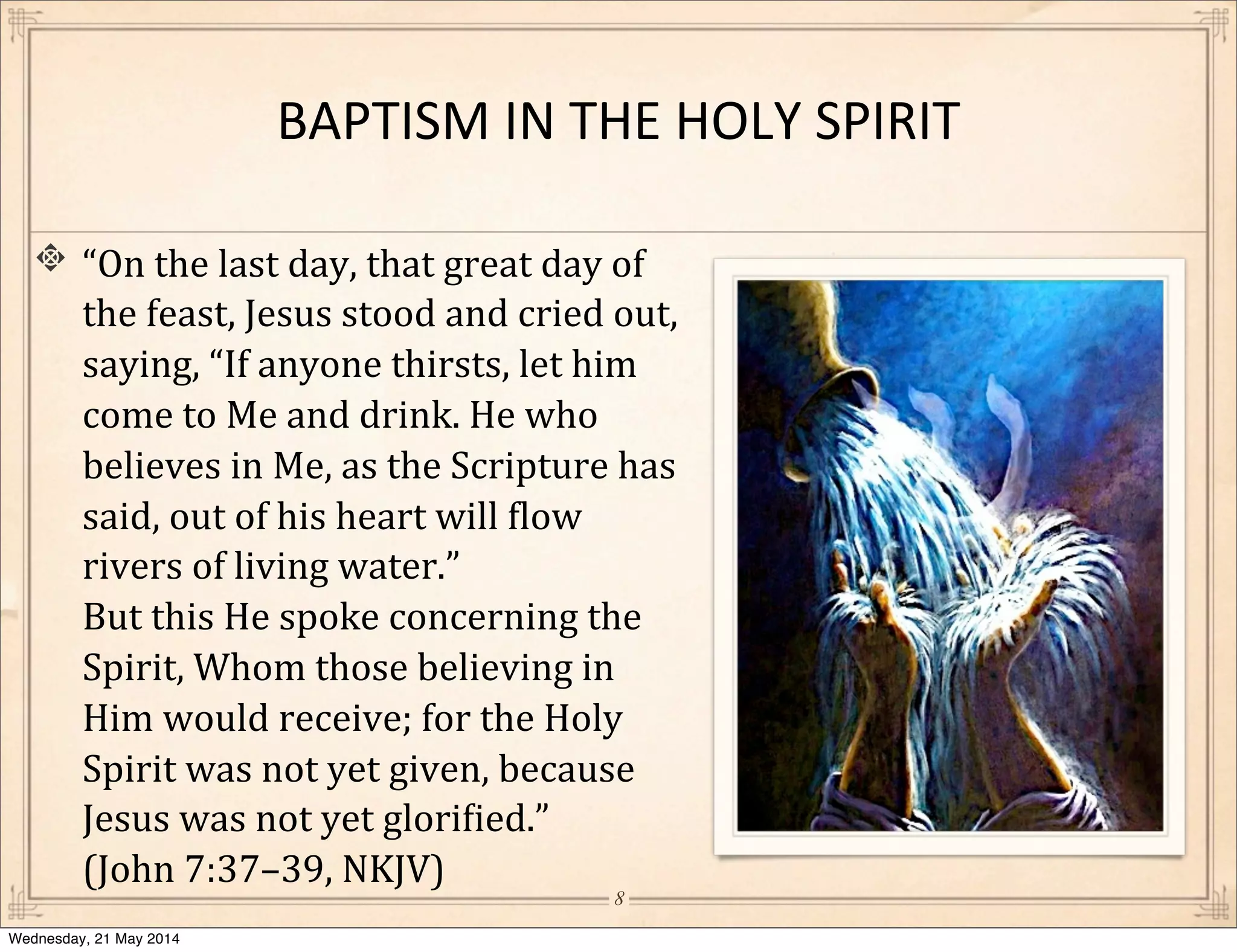 Jesus and the Holy Spirit | PDF