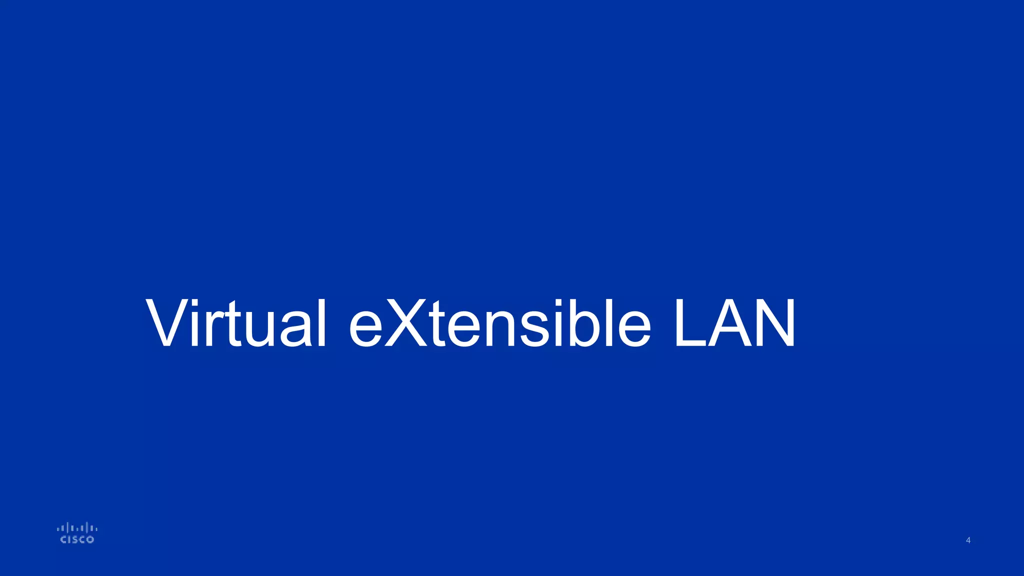 This is a problem for
traditional data center
networks
 