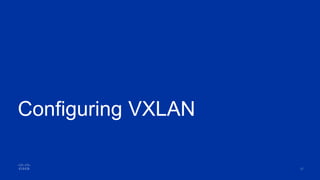 Design
Controller 1 Controller 2 Controller 3
L3 Network
Hypervisor 1
Tenant bridge (br100)
VM1 VM2
Tenant bridge (br101)
VM1 VM2
VTEP (vxlan101)
eth0
Hypervisor 500
Tenant bridge (br100)
VM1 VM2
VTEP (vxlan100)
Tenant bridge (br101)
VM1 VM2
VTEP (vxlan101)
eth0
eth0
VTEP (vxlan100)
eth0 eth0
Distributed
VXLAN
Service Node
Distributed
VXLAN
Service Node
mcrouter
memcache
mcrouter
memcache
mcrouter
memcache
 