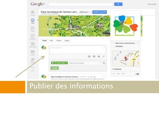 Publier des informations
 