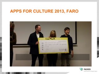 APPS FOR CULTURE 2013, FARO
 