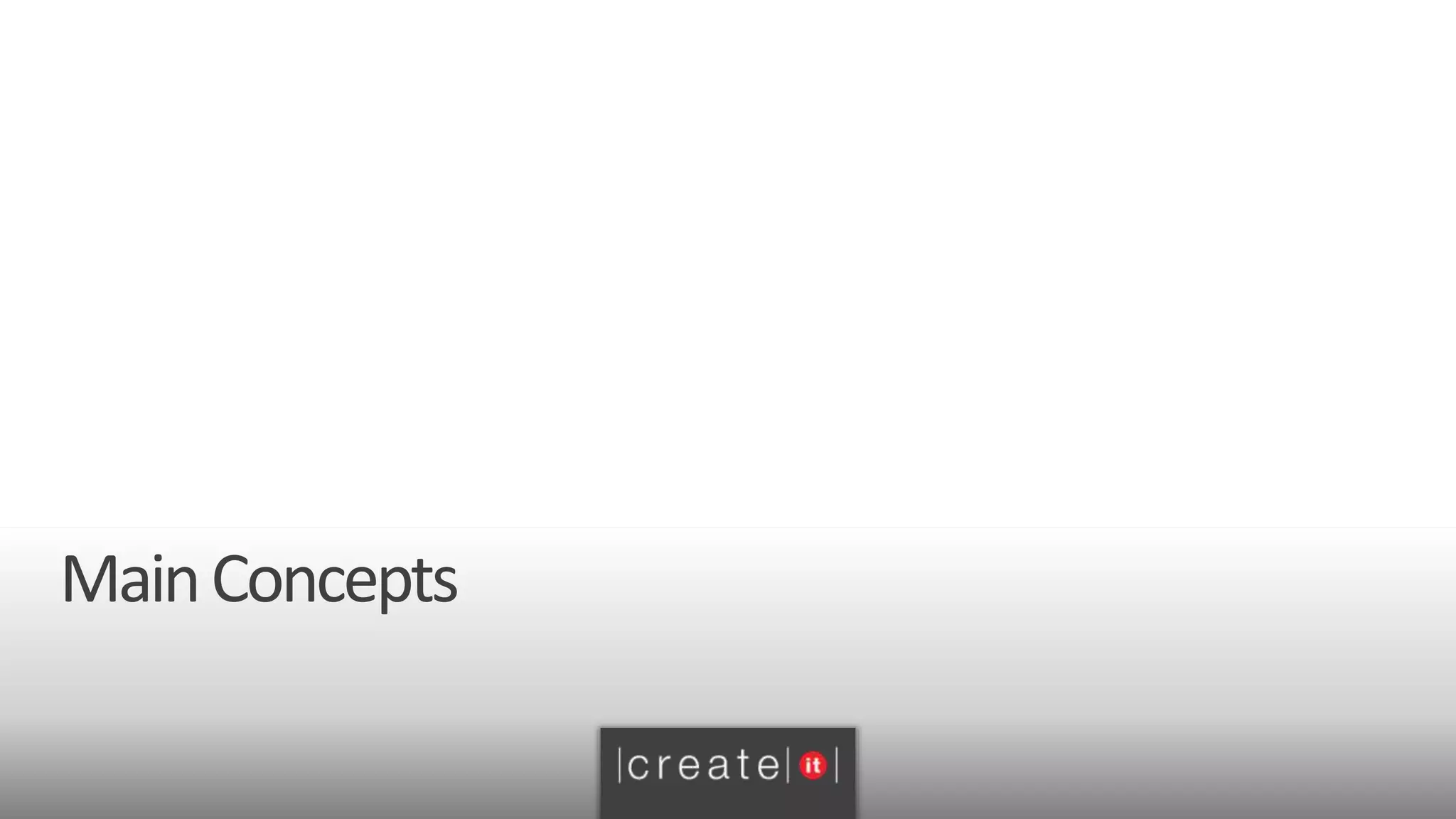 MainConcepts
 