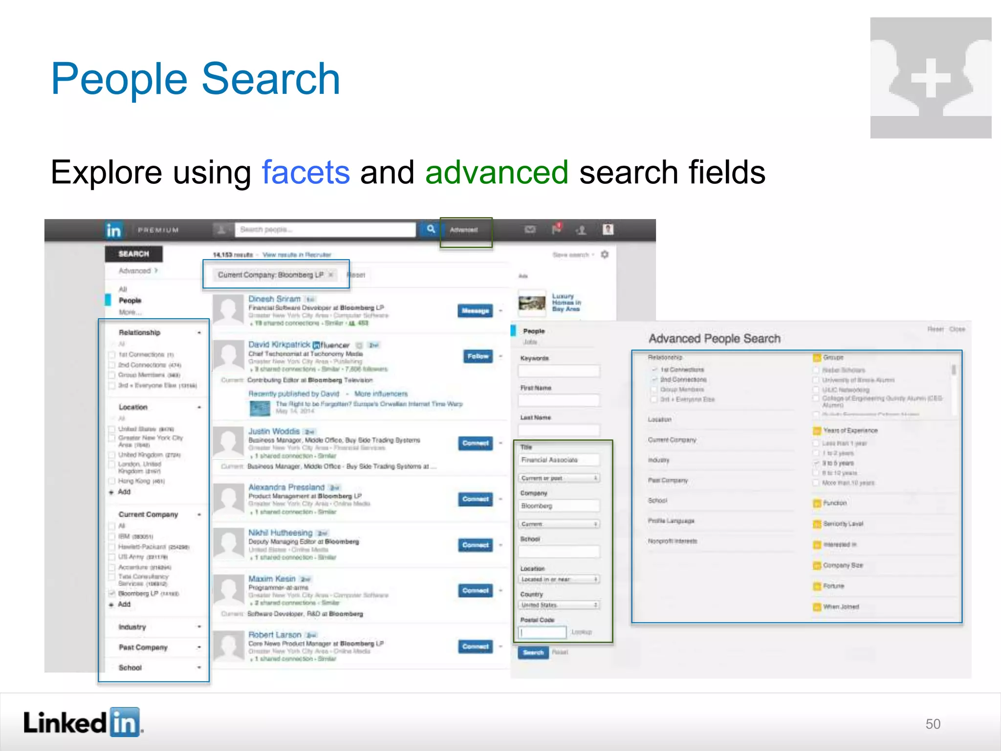 People Search
Explore using facets and advanced search fields
50
 