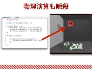 物理演算も瞬殺
 