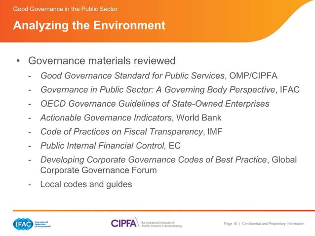 Good Governance in the Public Sector Presentation | PPT