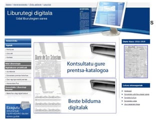 Eskola Liburuzainen Mintegia /
Seminario Bibliotecari@s escolares
 