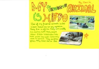 My favourite animal is... (2)