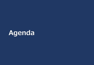 Agenda
 