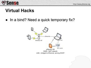 Virtual Hacks
● In a bind? Need a quick temporary fix?
 