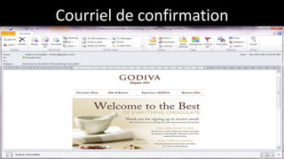Courriel de confirmation
 