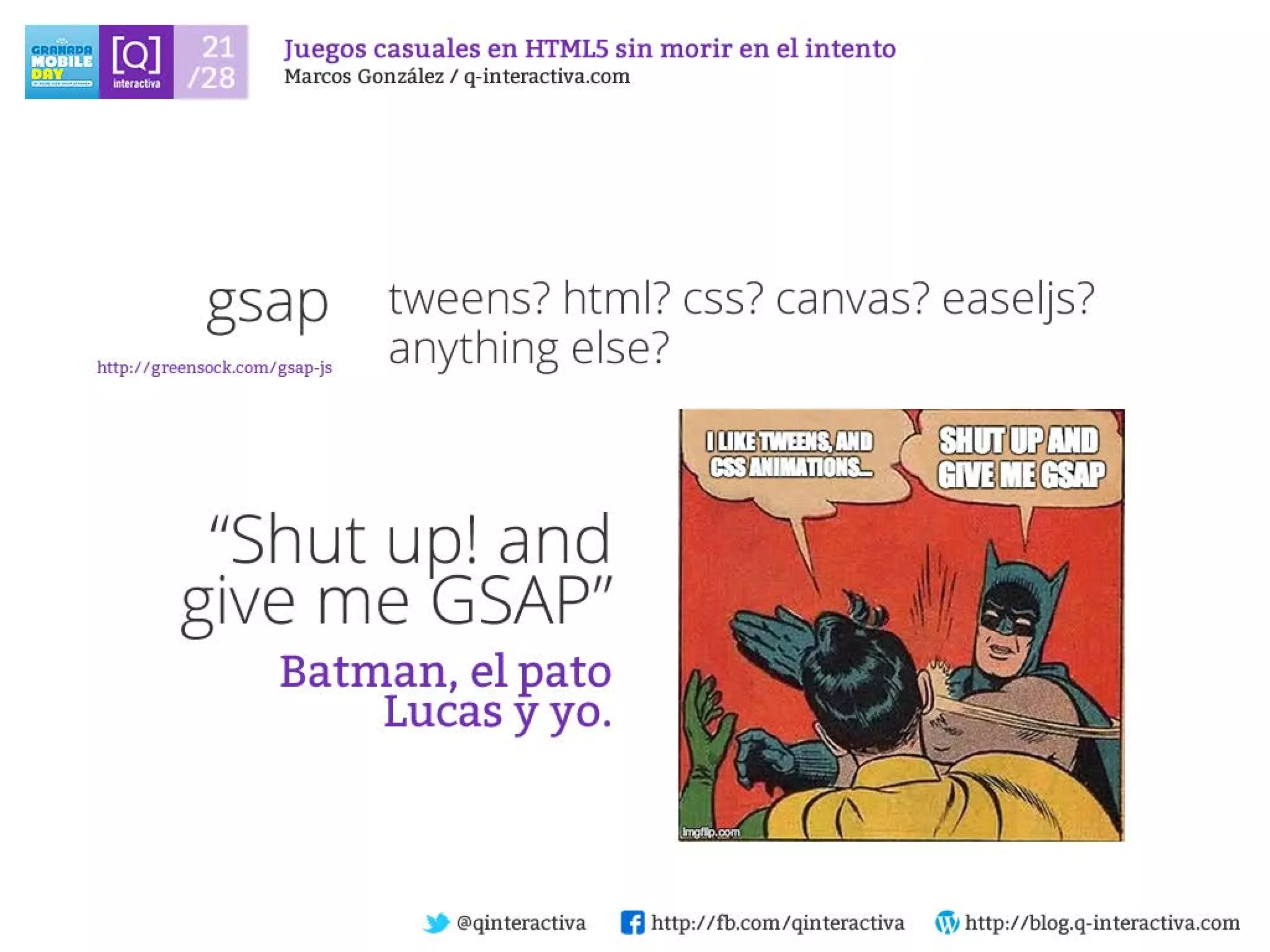 Desarrollando Juegos Casuales para dispositivos con HTML5 sin morir en el intento