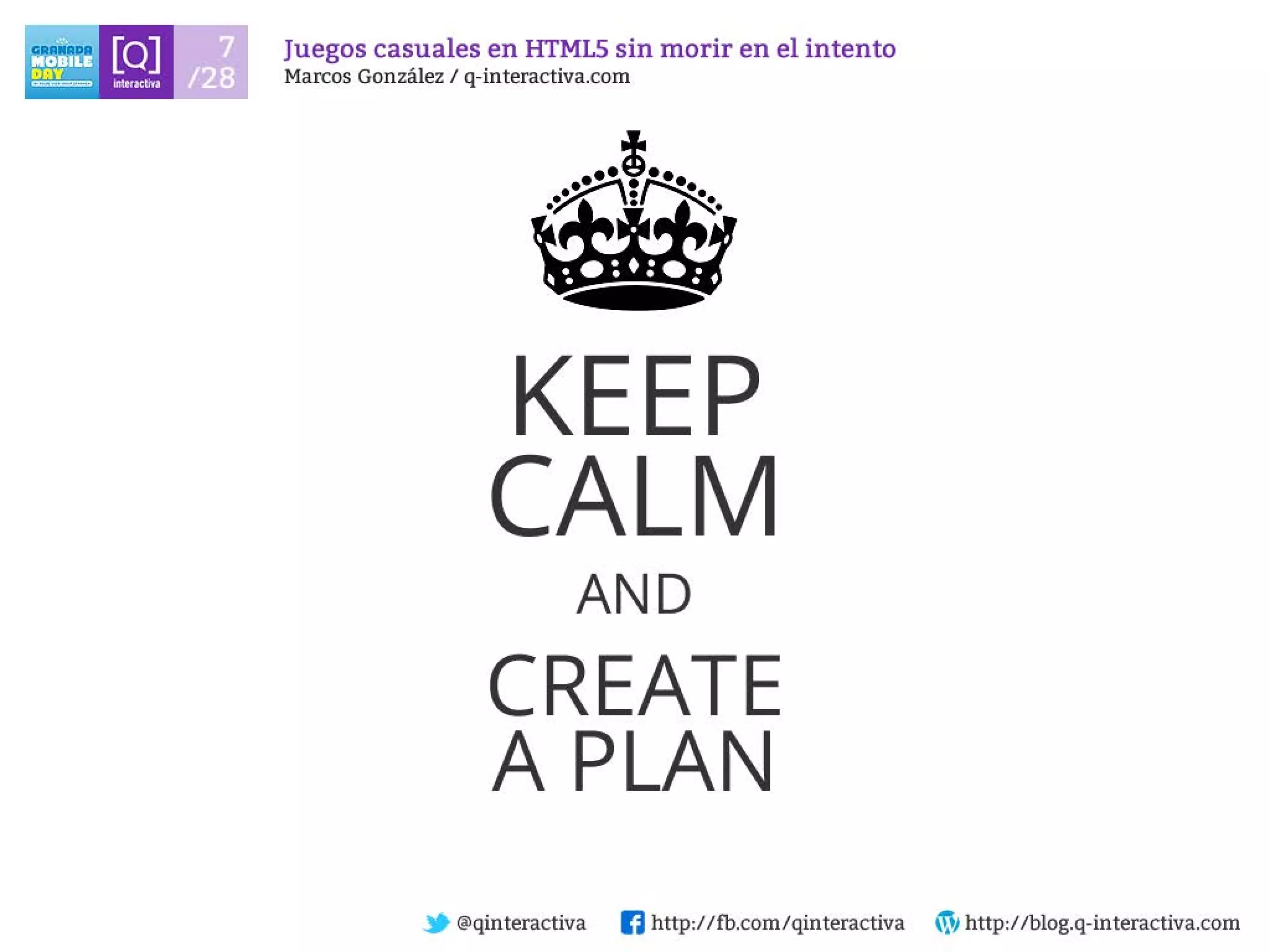 Desarrollando Juegos Casuales para dispositivos con HTML5 sin morir en el intento