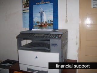 ﬁnancial support
 