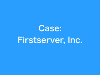 Case:
Firstserver, Inc.
 