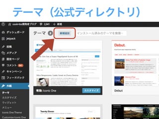 テーマ（公式ディレクトリ）
 