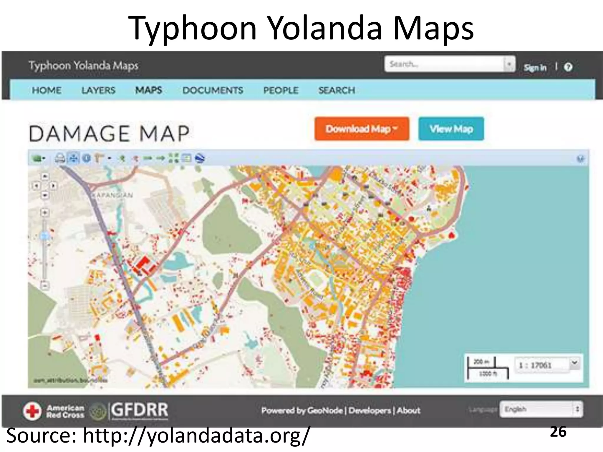 Typhoon Yolanda Maps
26Source: http://yolandadata.org/
 