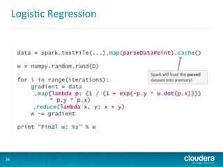 Logis6c	
  Regression	
  
24
 
