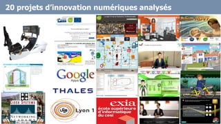 20 projets d’innovation numériques analysés
27
 