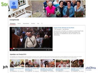 1. Waarom sociale media?
- Communicatie/Informatieverstrekking
Sociale mediaplan
 