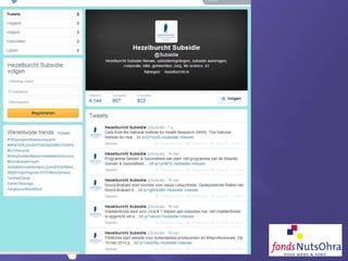 1.Waarom Sociale media?
- Expertstatus
Sociale mediaplan
 