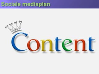 Sociale mediaplan
 