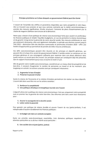 La note de Bart De Wever