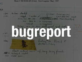 bugreport 
 