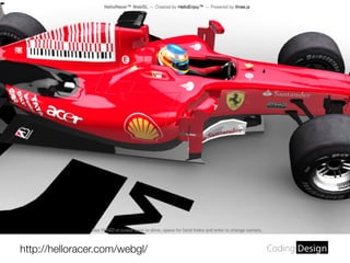 http://helloracer.com/webgl/
 
