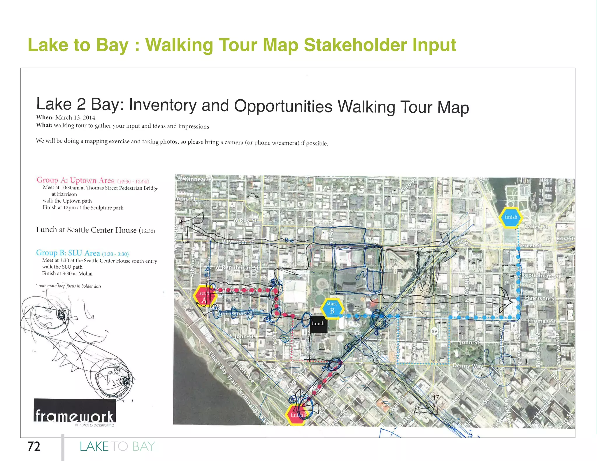 Lake to Bay : Walking Tour Map Stakeholder Input
LAKETO BAY72
 