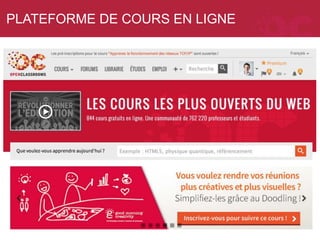 PLATEFORME DE COURS EN LIGNE
