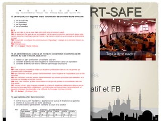 Principes LQRT-SAFE 
• Lecture à domicile (accompagner la lecture) 
• Questions des étudiants 
• L’enseignant 
• Répond aux questions 
• Met en place des activités 
• Test formatif ou certificatif et FB 
Castaigne, Juillet 2014, Journée PENSERA 
8 
 