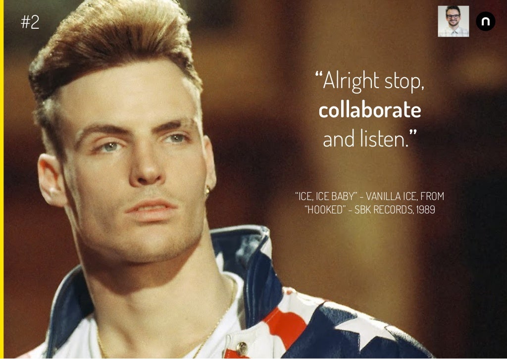stop collaborate and listen