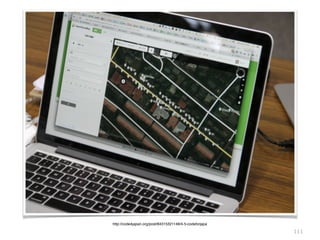111
http://code4japan.org/post/84315321148/4-5-codeforjapa
 