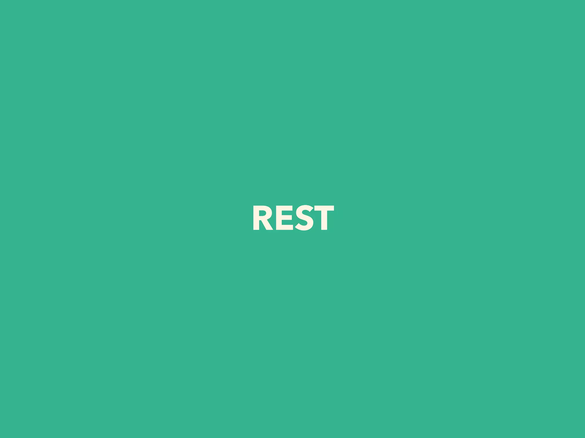 REST
 