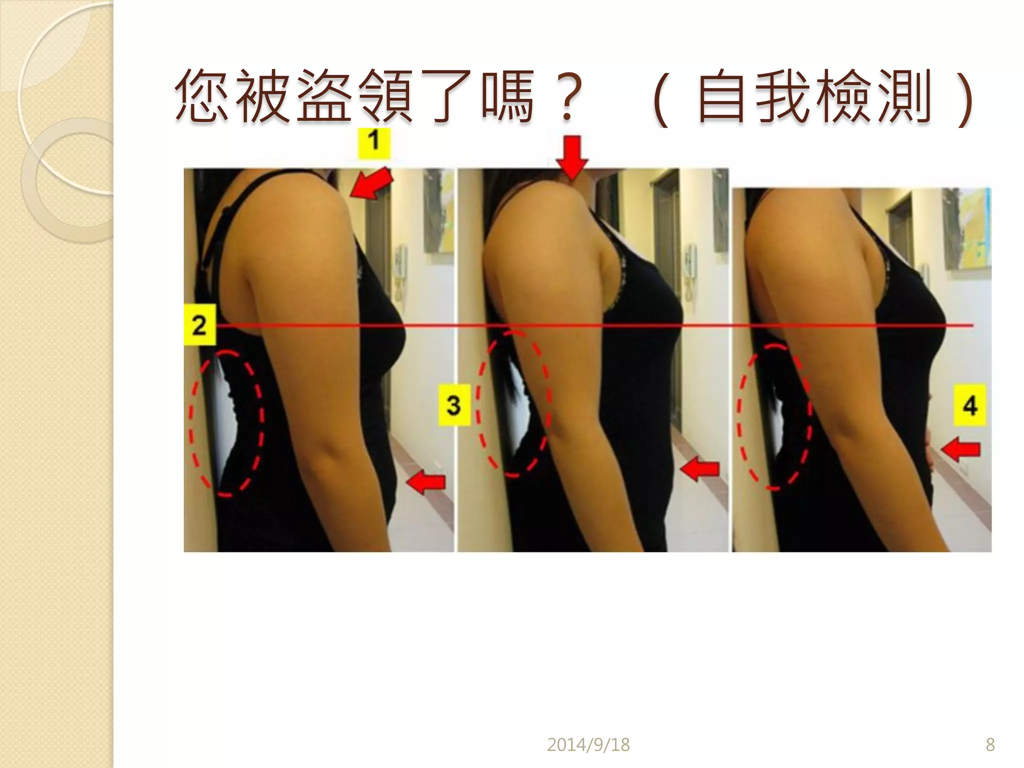 您被盜領了嗎？ （自我檢測） 
2014/9/18 
8 
 