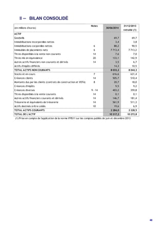 20140723  - Rapport financier semestriel 30 juin 2014