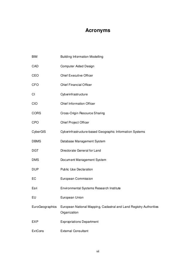 Dbms master thesis