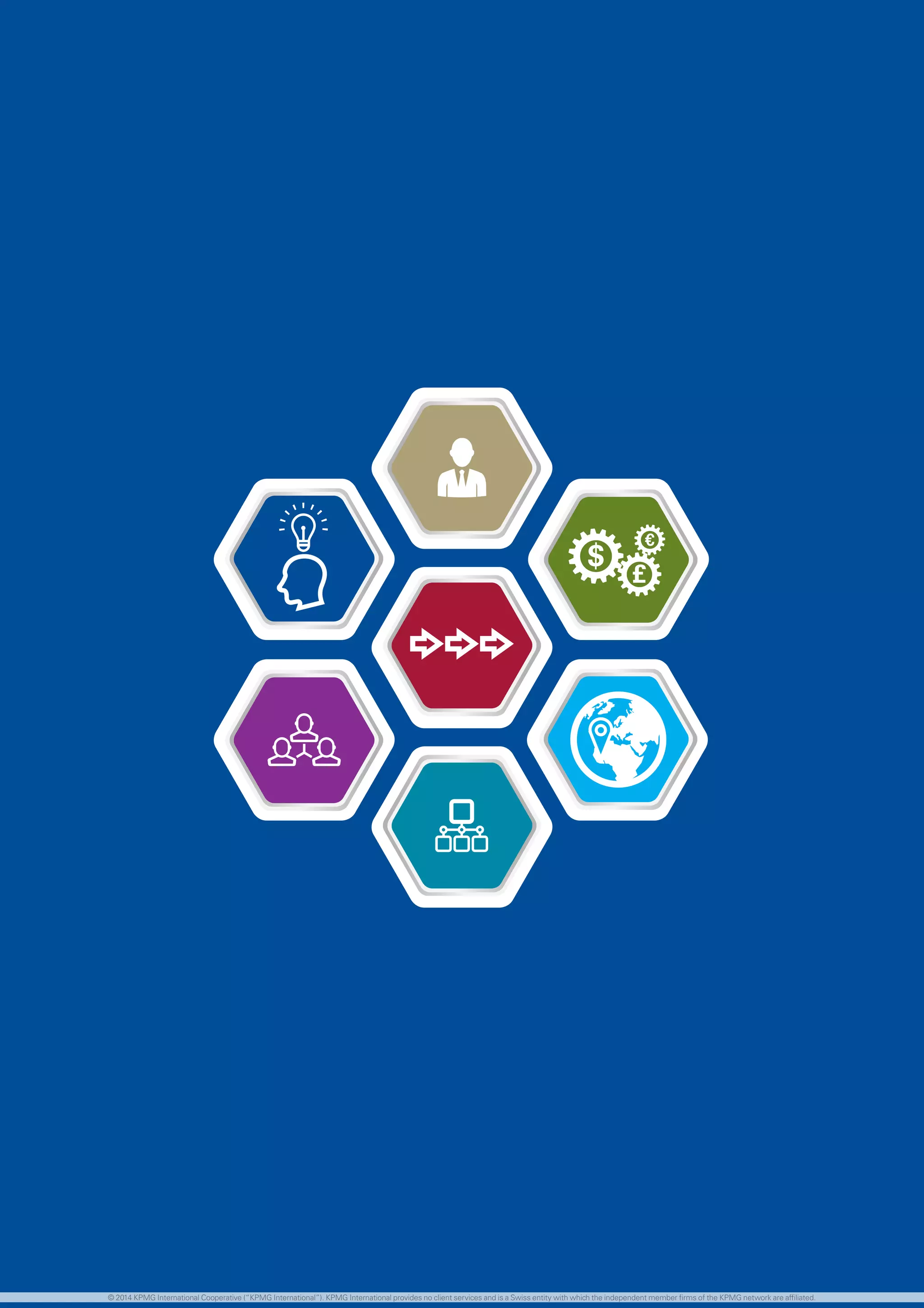 32 investing in the future
$
£
€
© 2014 KPMG International Cooperative (“KPMG International”). KPMG International provides no client services and is a Swiss entity with which the independent member firms of the KPMG network are affiliated.
 